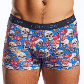 Cocksox Boxer Calavera Blue
